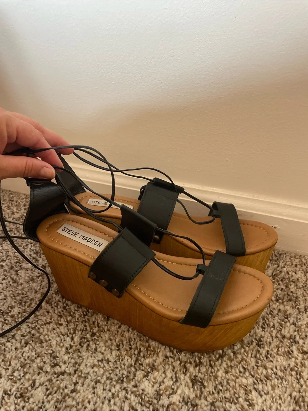 Steve Madden chunky platform